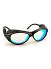 Glass PC 532 Nm Laser Safety Glasses Od6+ Green Light Reflective